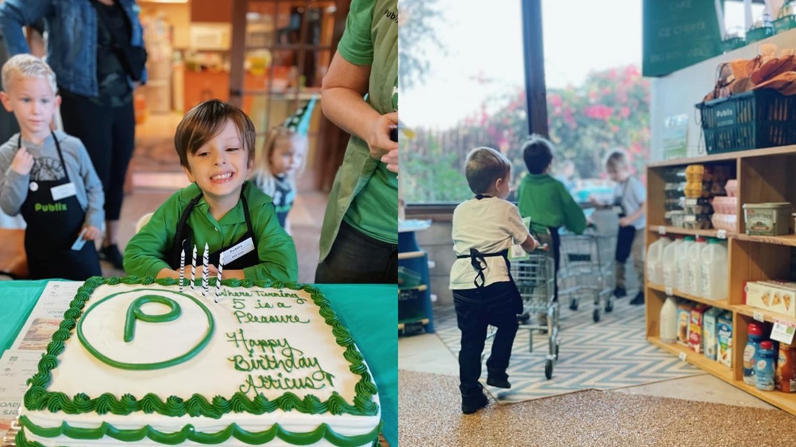 Lakeland family recreates Publix store for 5-year-old's birthday - Vimarsana News