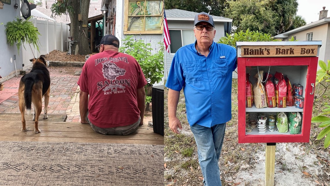 Dog owner builds free pet pantry in St. Petersburg - Vimarsana News