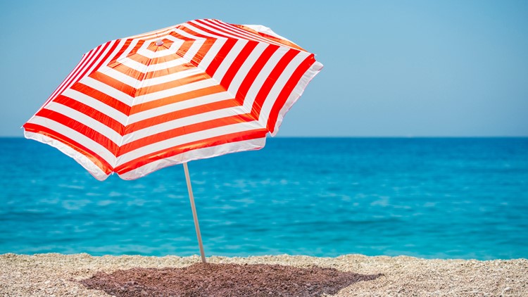 Umbrella swept by wind kills woman at South Carolina beach