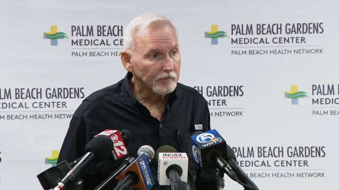 Lifesaving reunion after Florida man lands plane