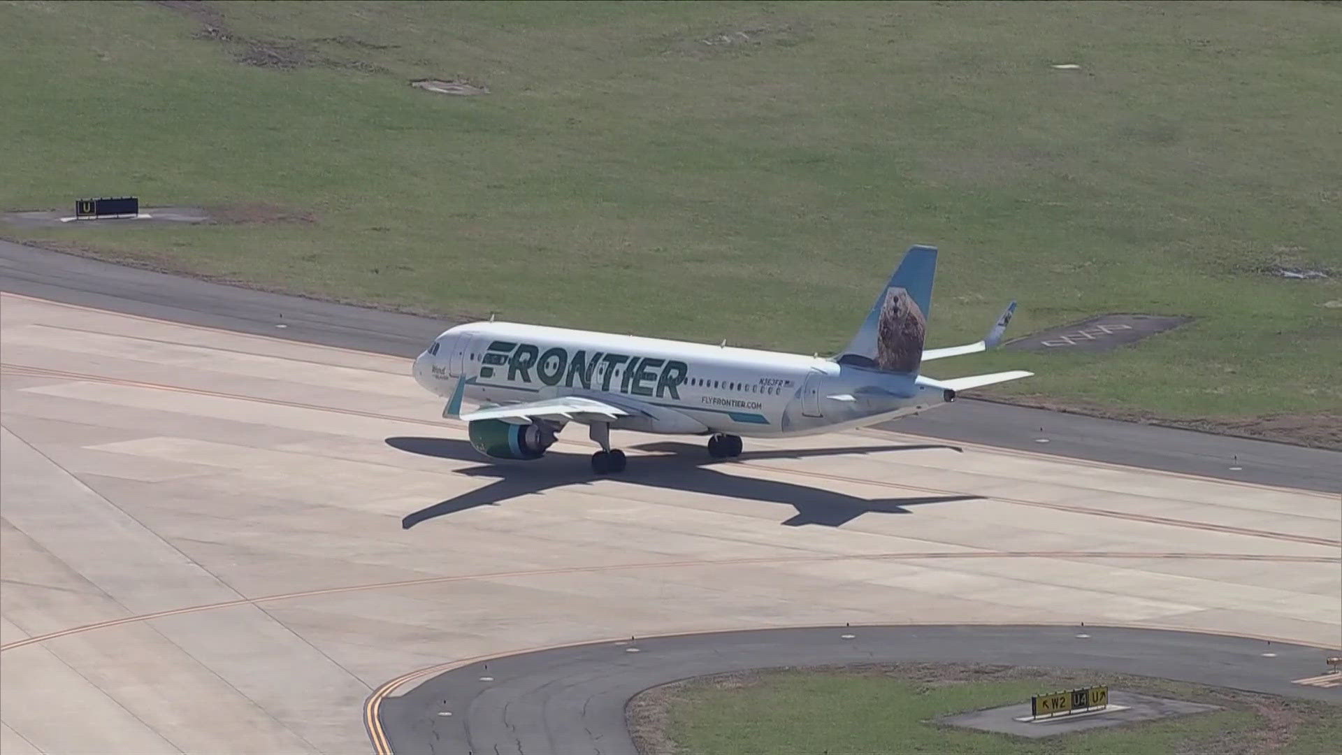 According to Frontier, a beeping noise from the cargo area prompted a "precautionary security search."