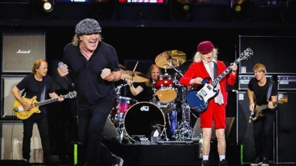 Classic rock band AC/DC announces tour. What's the closest show for ...