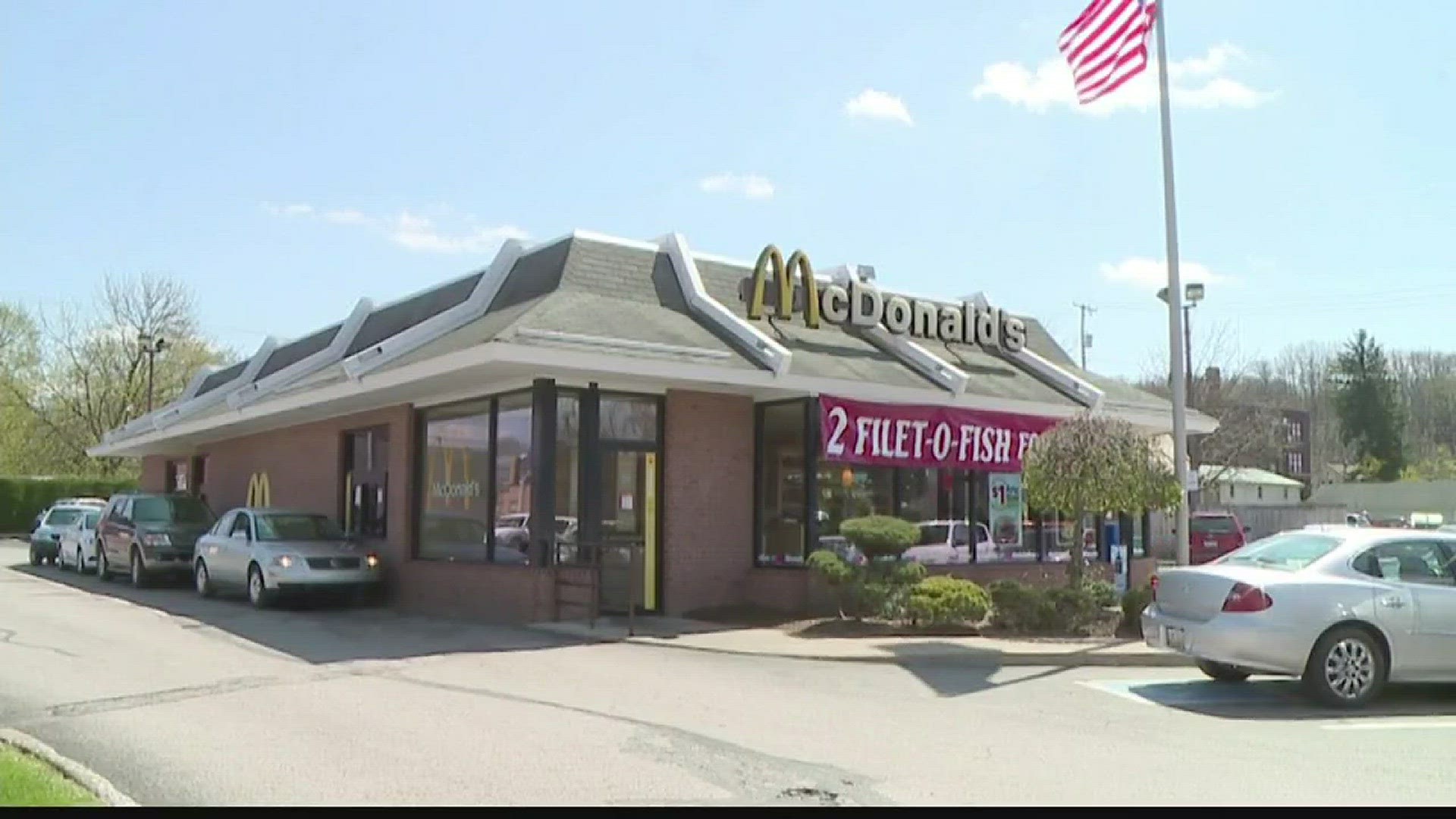 8-year-old boy drives to McDonald's for cheeseburger