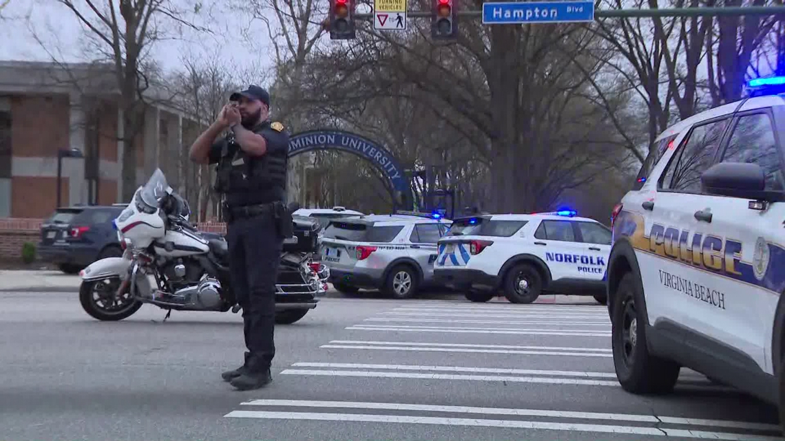Shooter at Old Dominion University in Virginia leaves two hurt, suspect dead