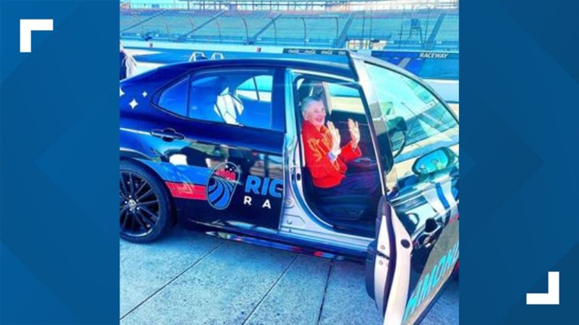 Henrico County, VA woman, 102, races around Richmond Raceway | 13wmaz.com