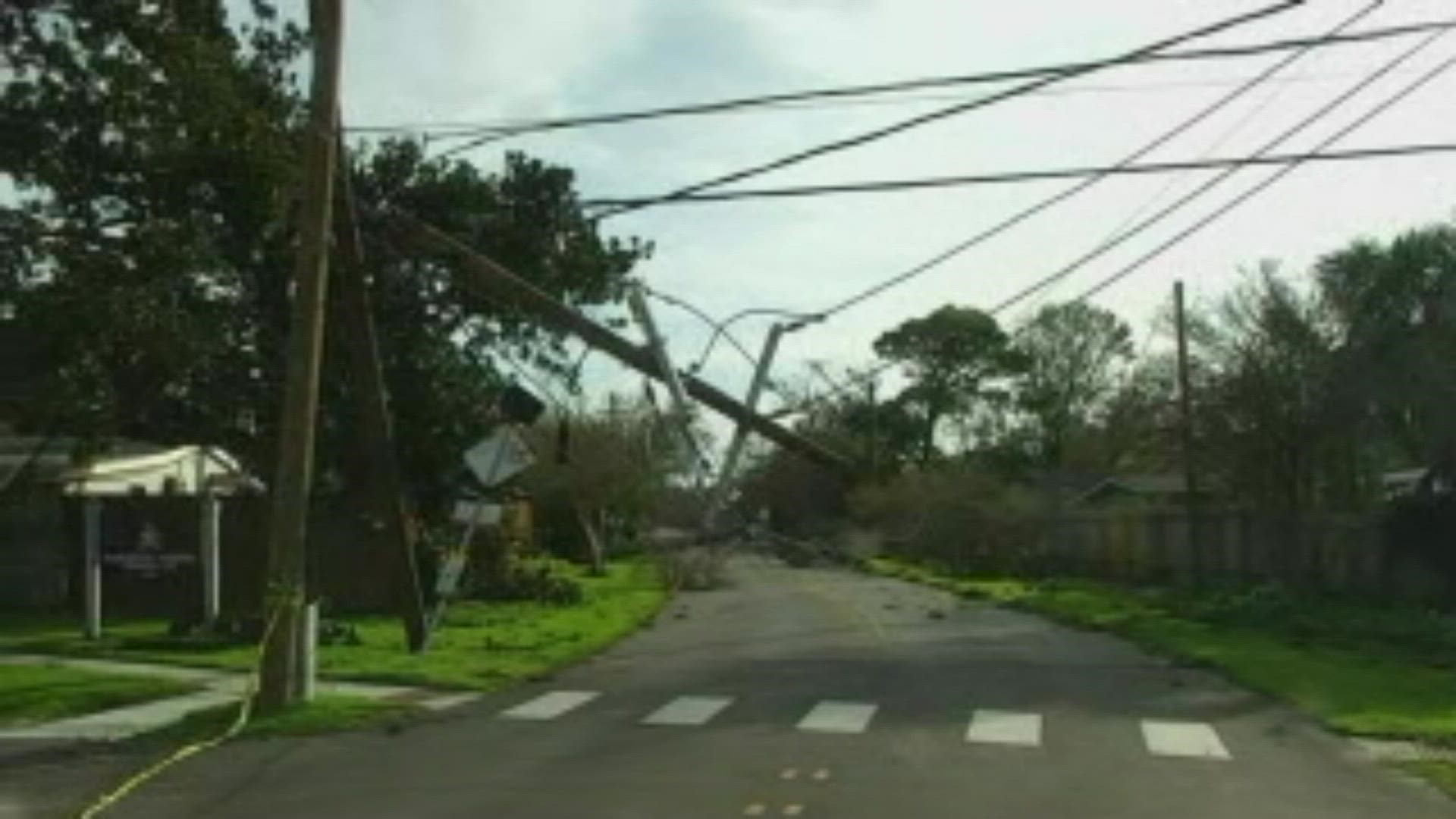 WWL-TV's Thanh Truong narrates a drive through parts of Jefferson's east and west banks and parts of Orleans on Sunday.