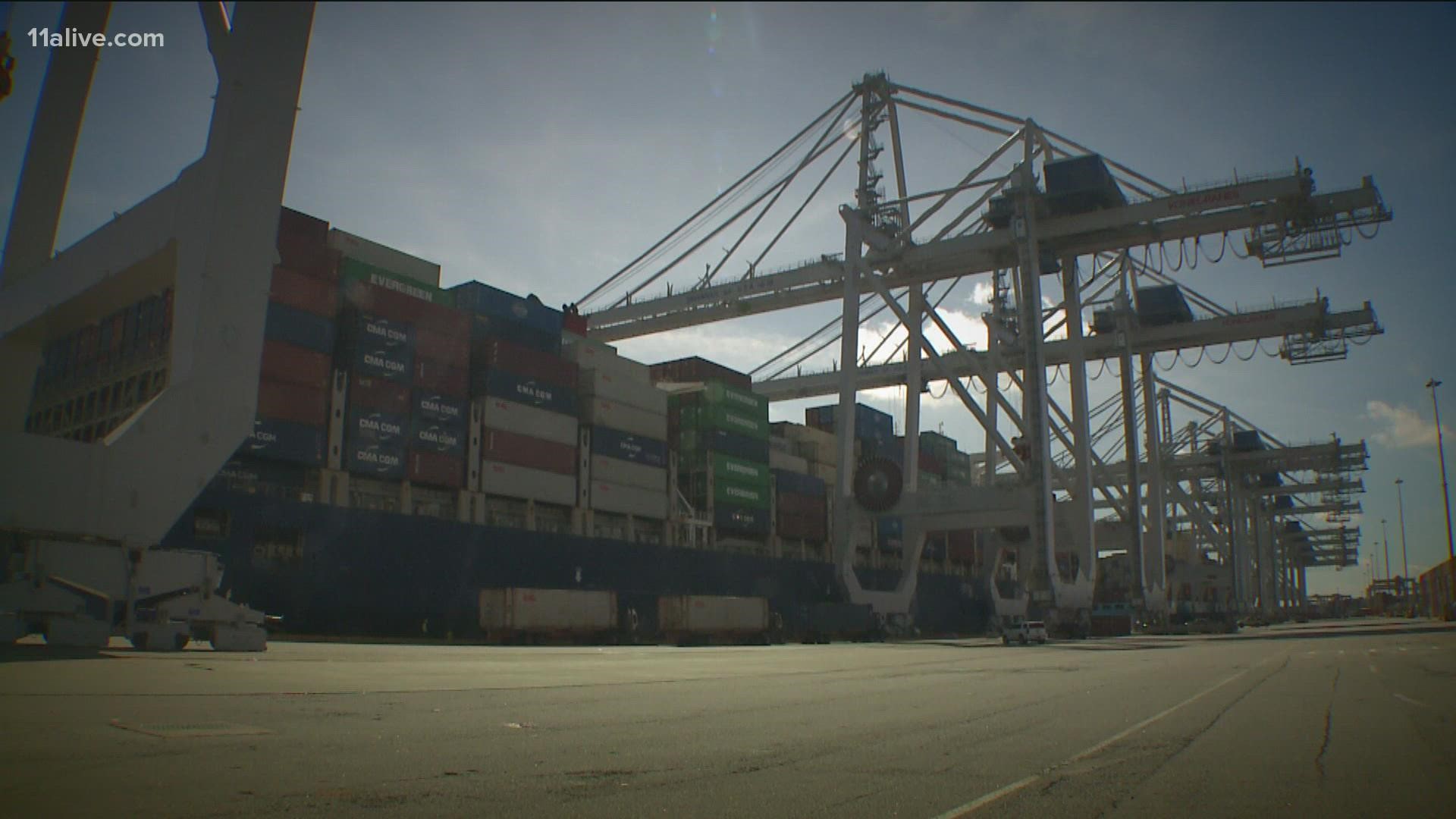 Port normally thrives due to proximity, capacity