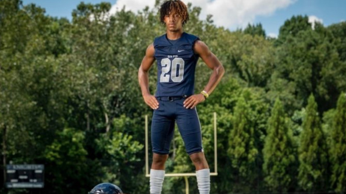 Pace Academy community rallies around Jordan Sloan after injury