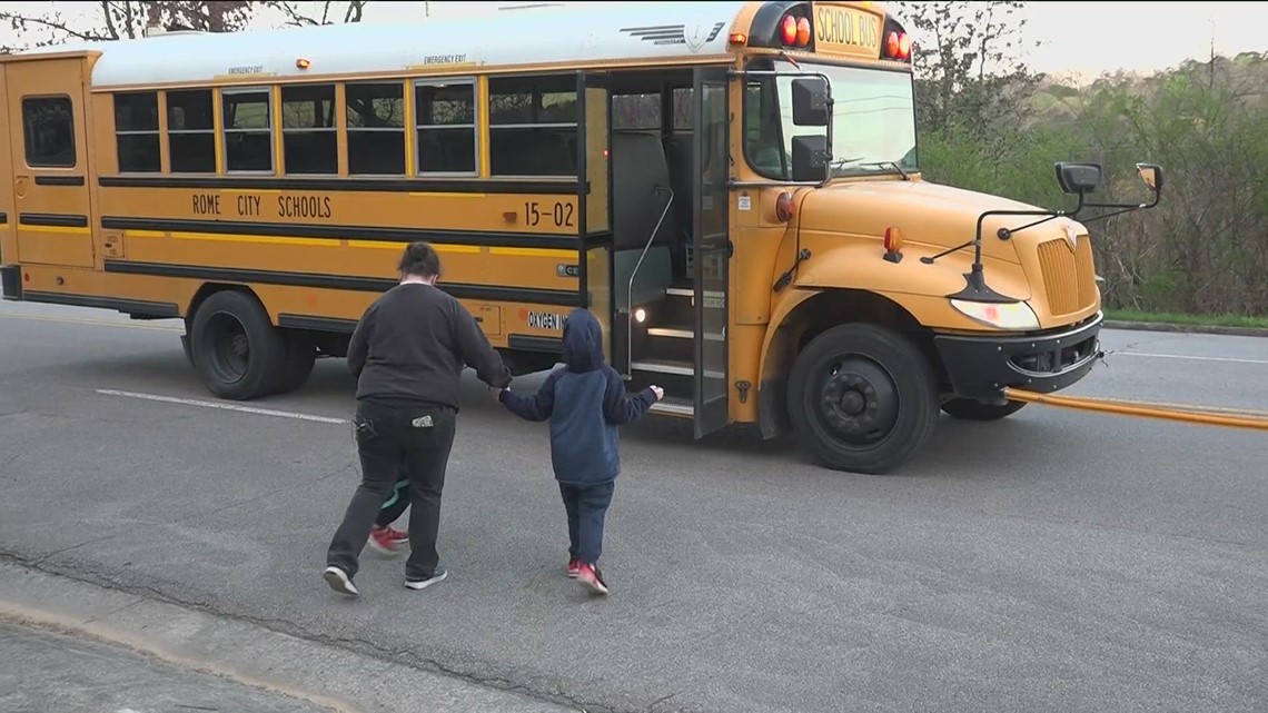 Rome City Schools School bus stop arm cameras