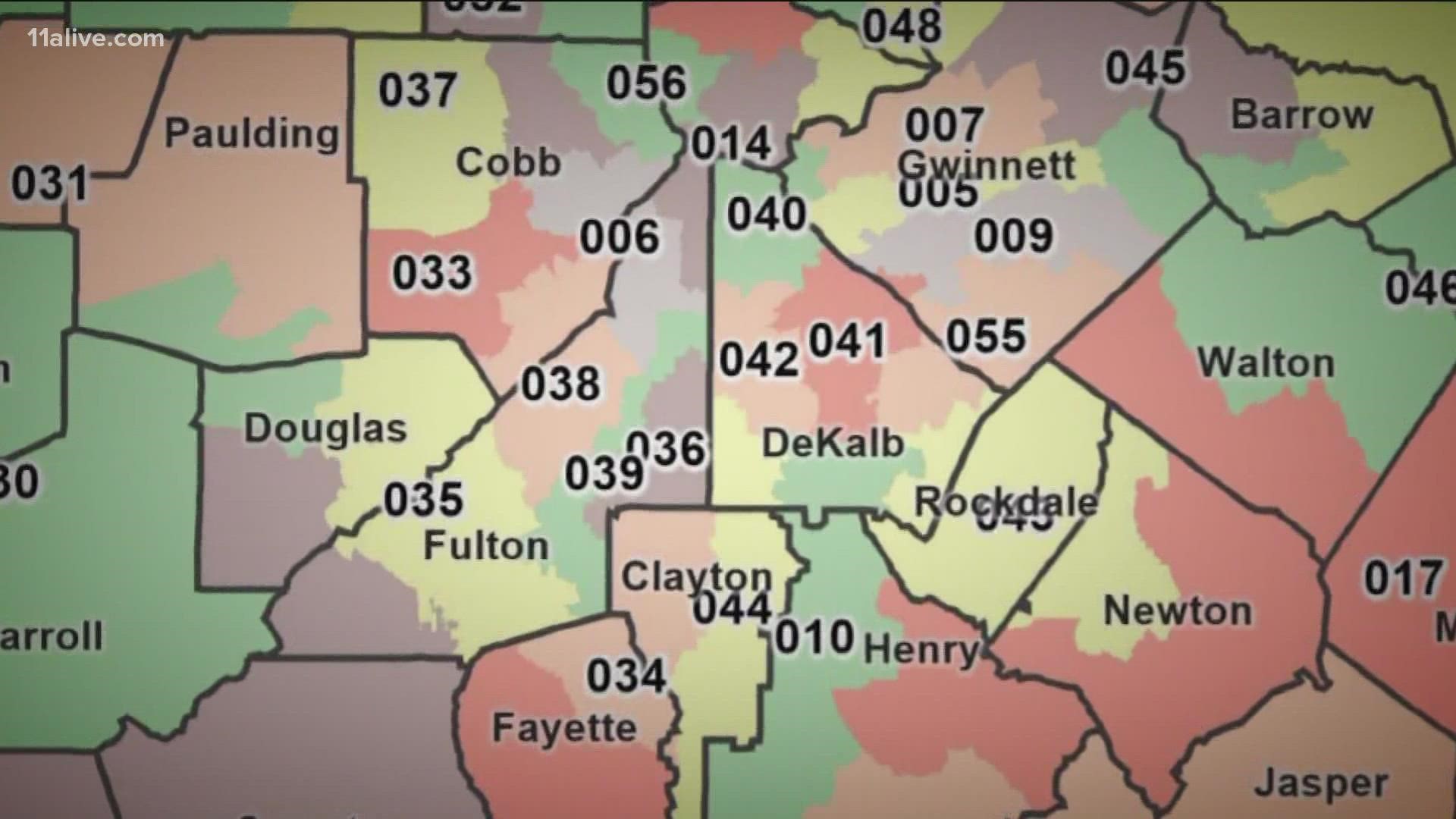 Georgia lawmakers met for a special session to redraw district maps based on the 2020 census. It could affect who's on your ballot in the future.