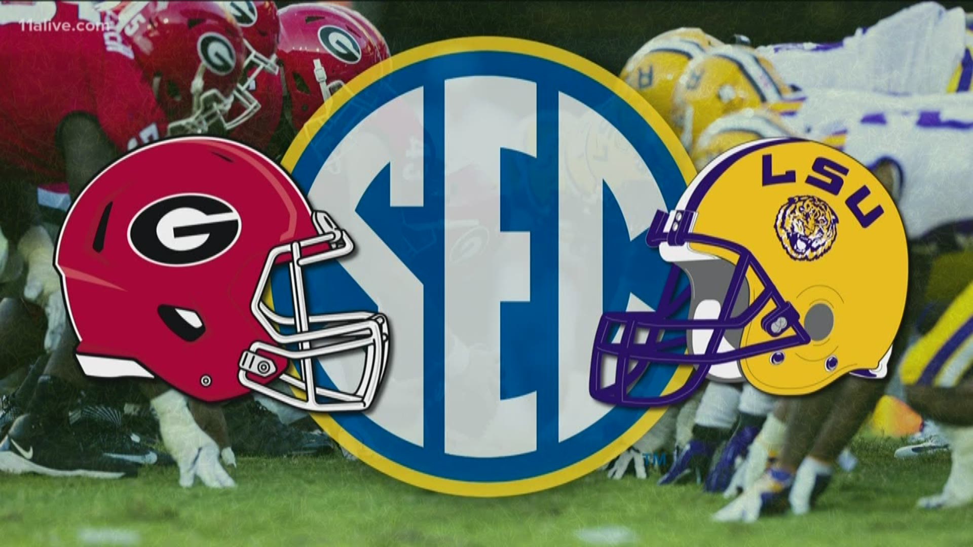 Atlanta is gearing up to host an SEC showdown this weekend.