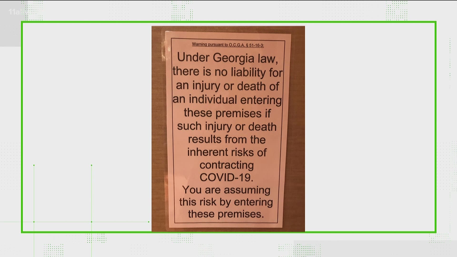 An 11Alive viewer wanted to know if the warnings are legit and whether schools really aren’t responsible. 11Alive's Kaitlyn Ross went out to get answers.