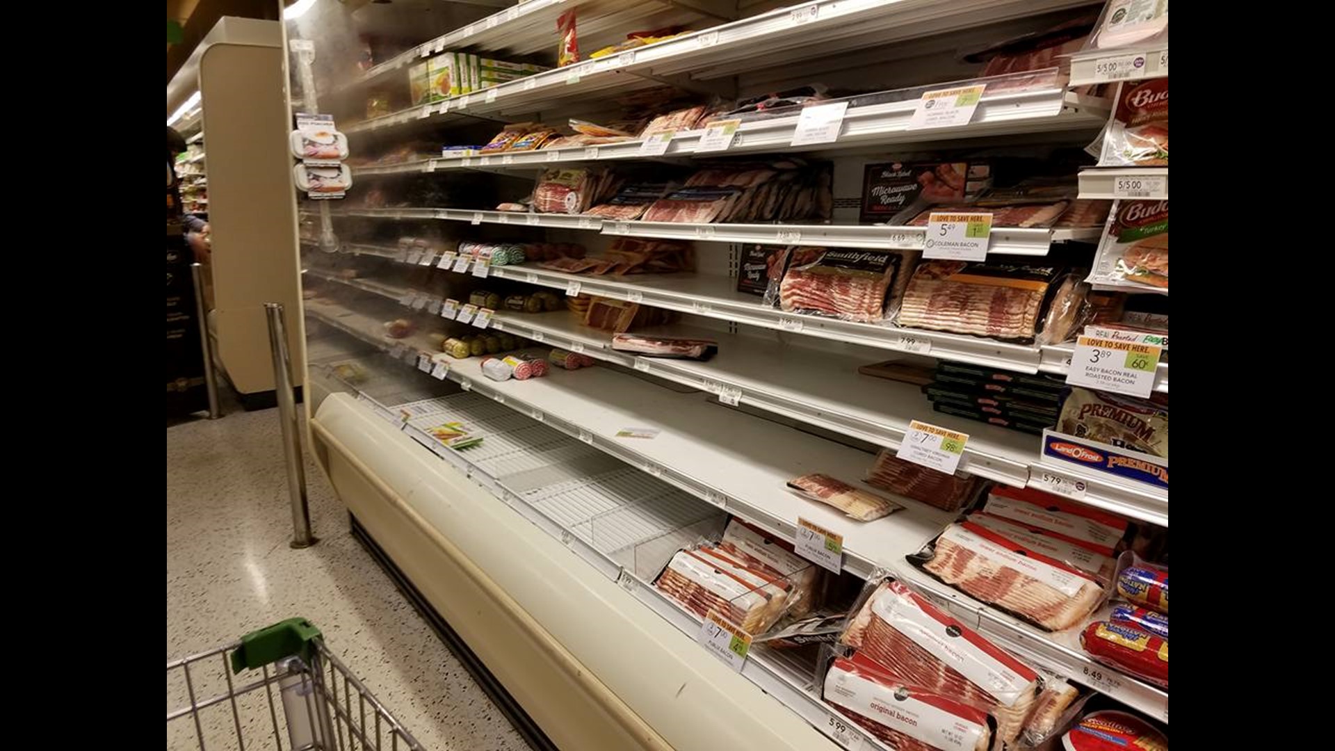 PHOTOS Empty shelves at Atlanta grocery stores