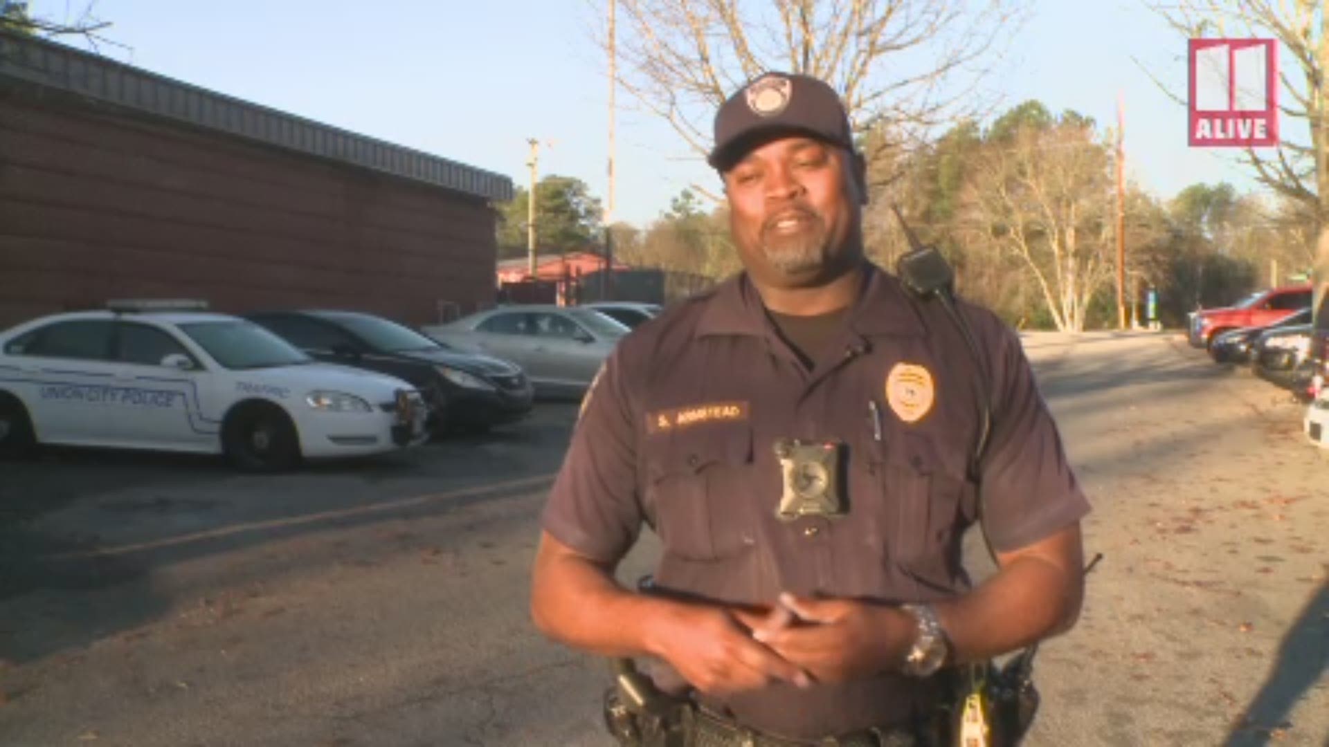 Union City officer Stacy Armstead explains what it's like to protect and serve on Christmas Day.