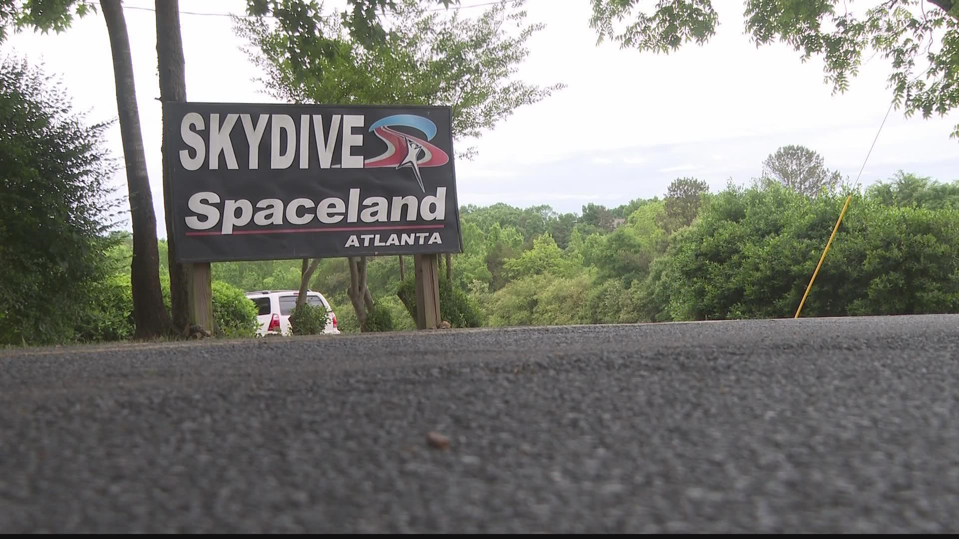 It happened on Sunday afternoon near the Polk County Airport.