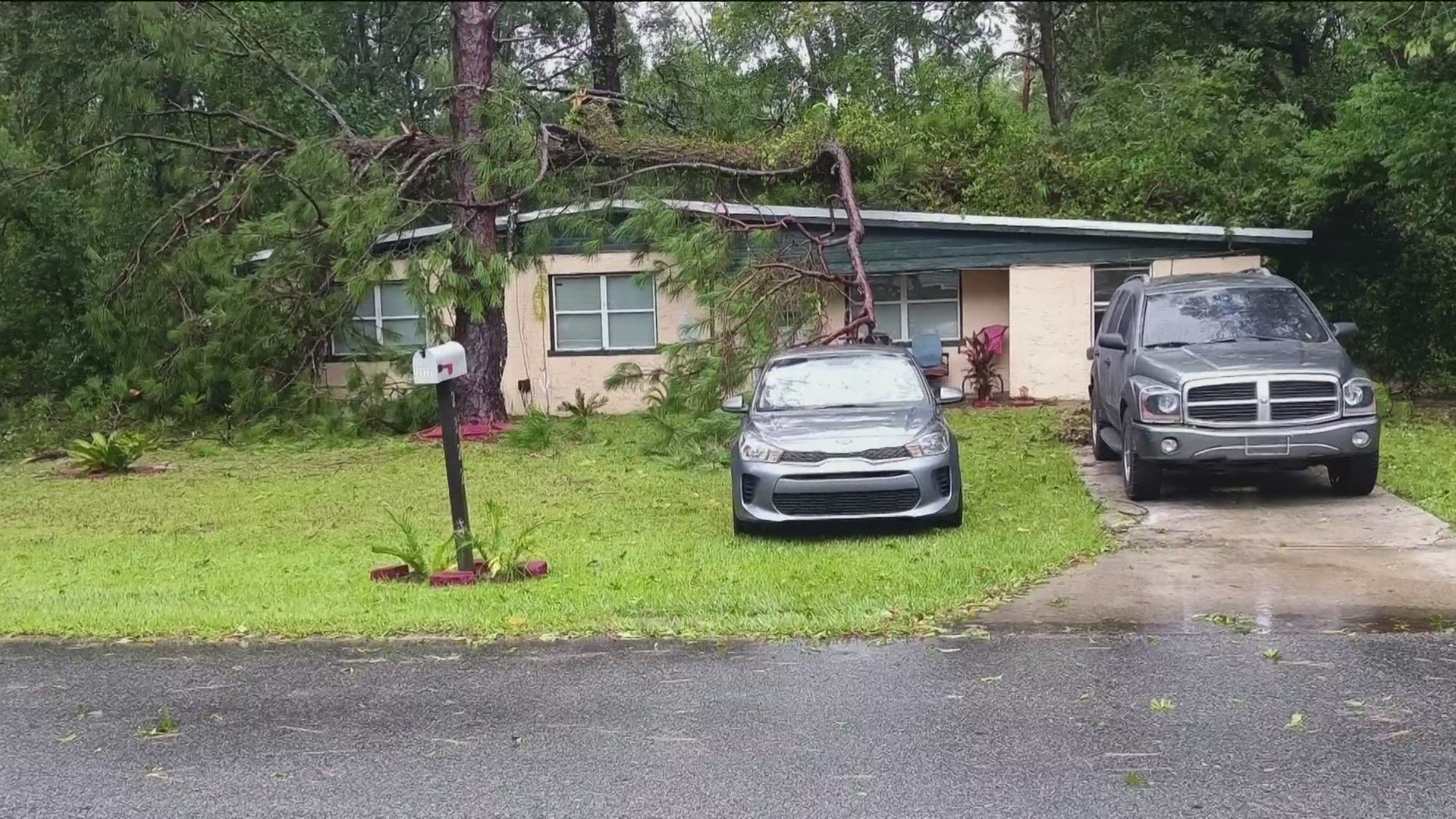 Many areas in Georgia were affected by Hurricane Idalia on Aug. 30.