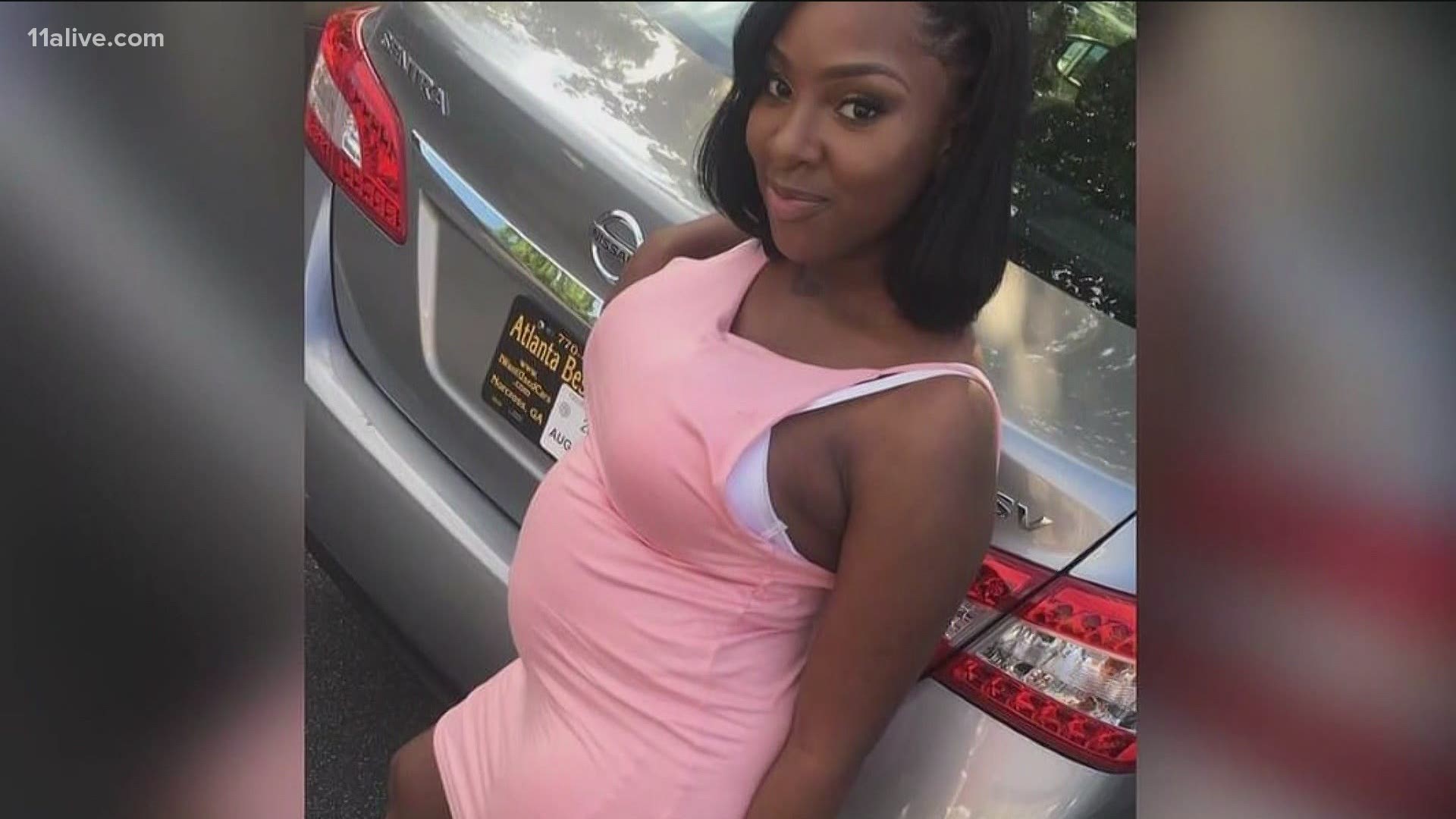 Atlanta Police are looking for the man they say caused a young mother's death when he crashed the ATV the two were riding on into a car.