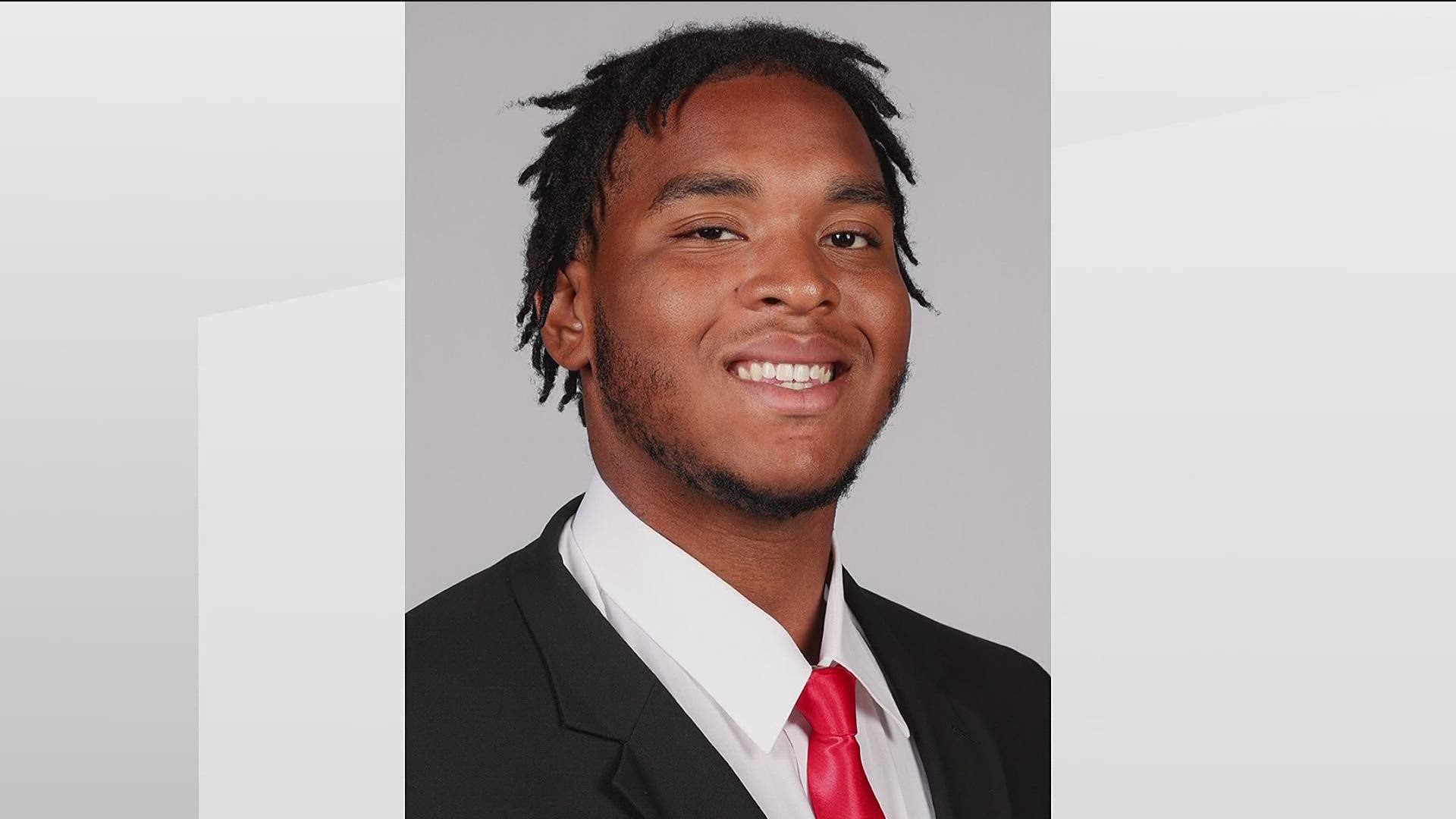 Sharlene Willock described her son as a gentle giant who loved football and was so happy when he received an offer to play for the University of Georgia.