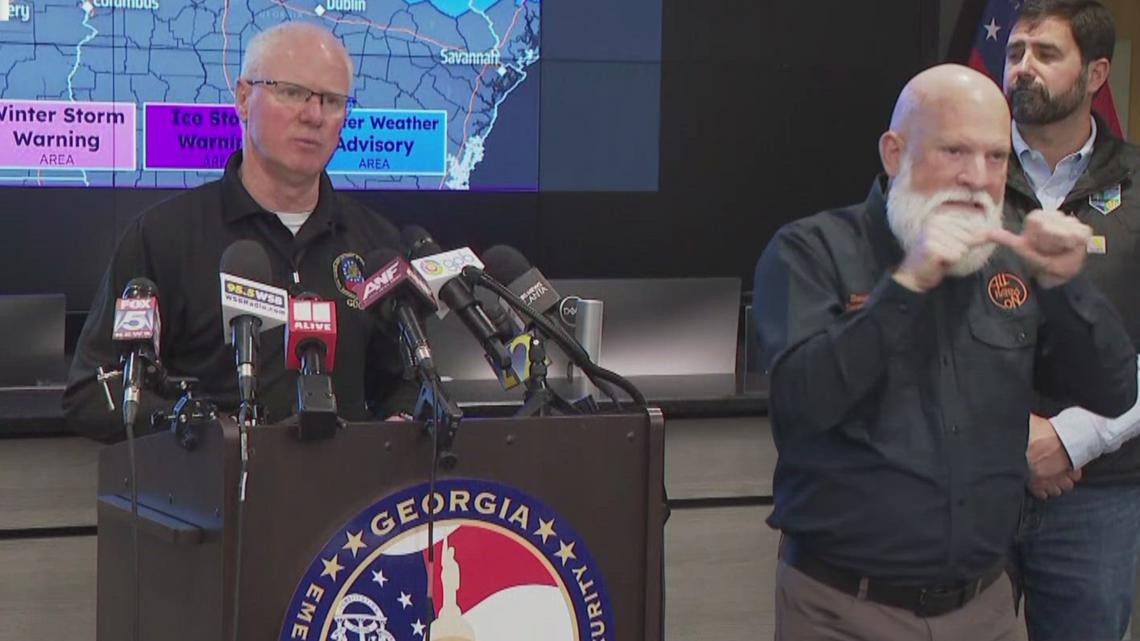 Georgia road preparations for winter storm outlined by GDOT