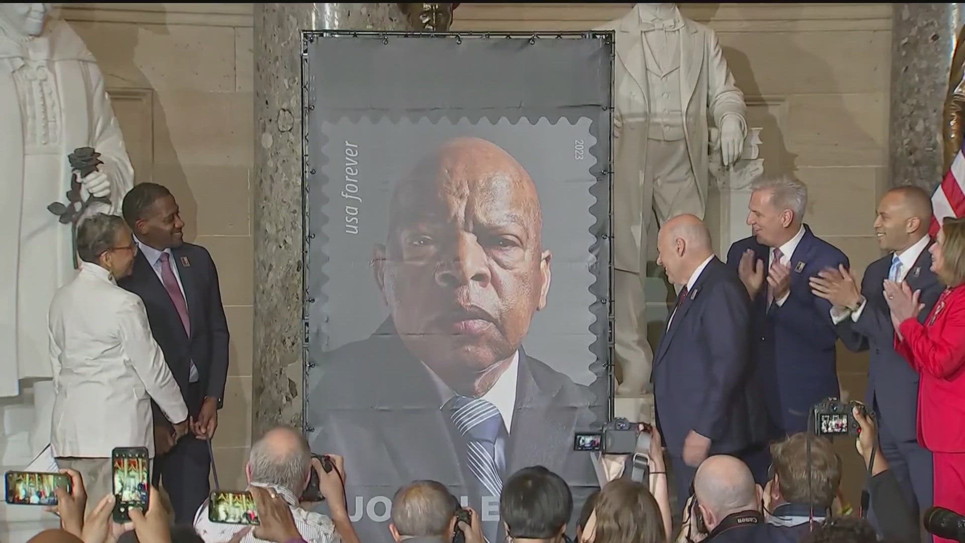 The Civil Rights icon will be memorialized forever.
