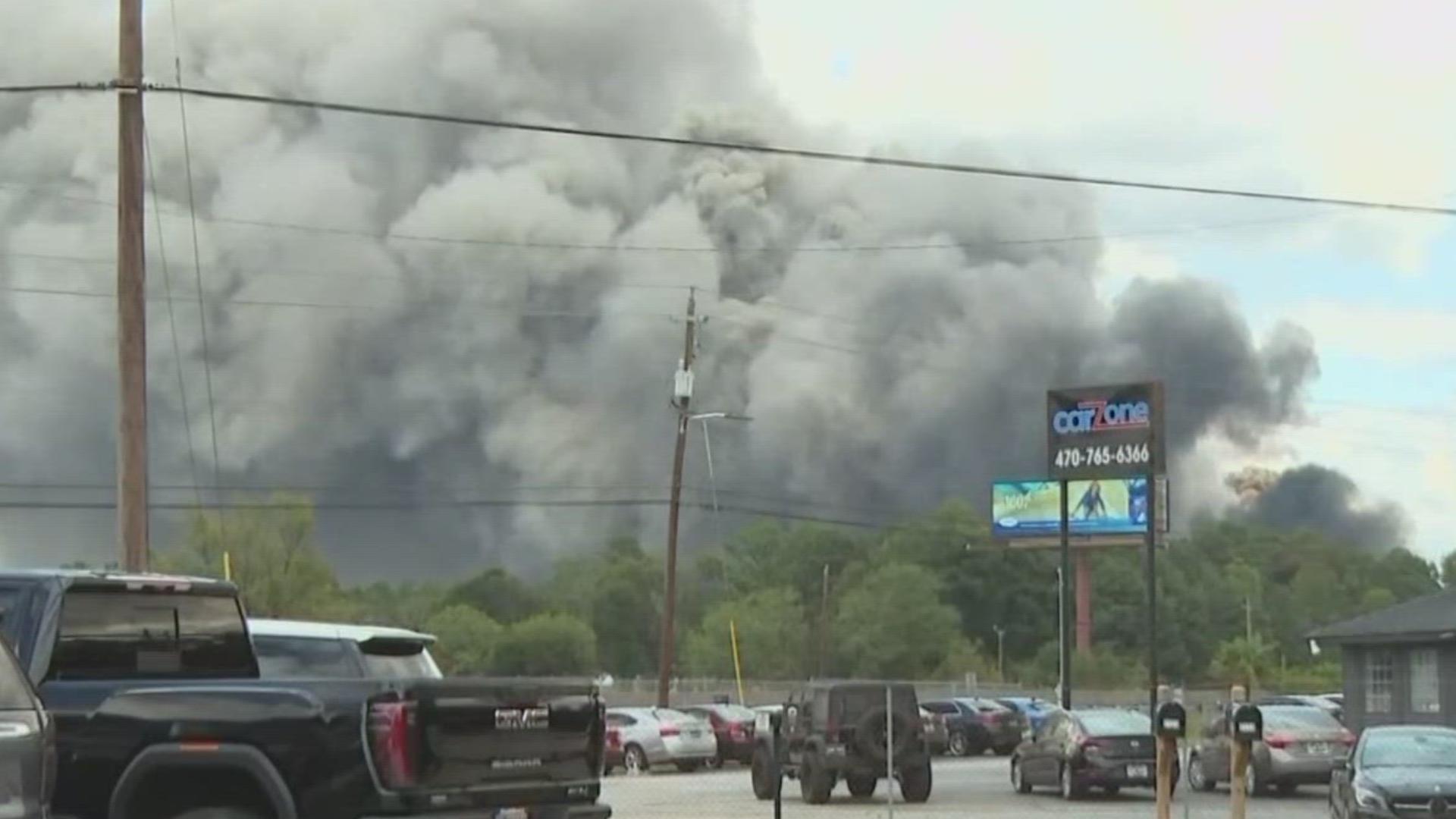 Here's what we found out about the air quality around the Rockdale County chemical plant.