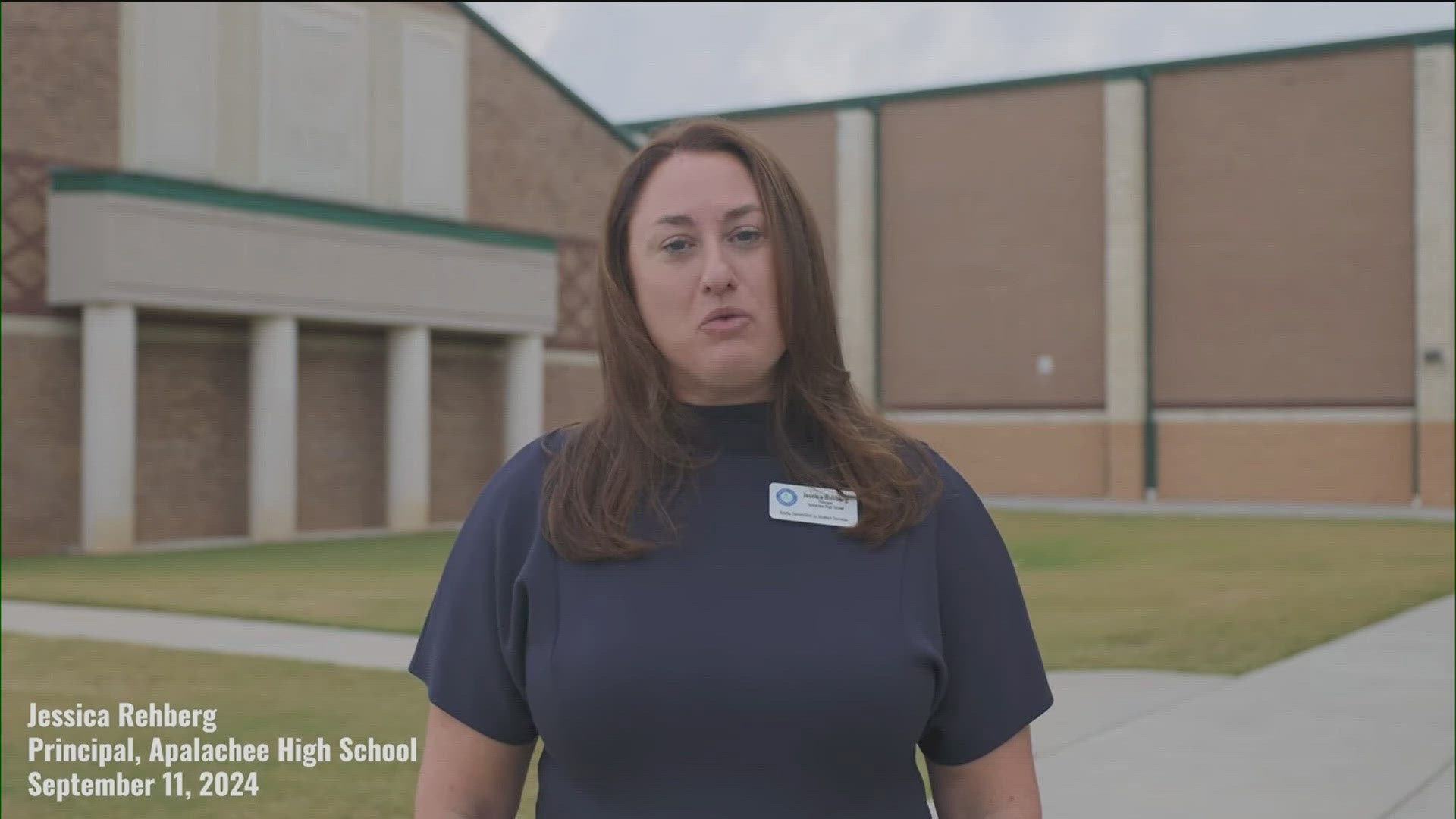 Principal Jessica Rehberg talked about the tragedy, saying it's an emotional and difficult process.