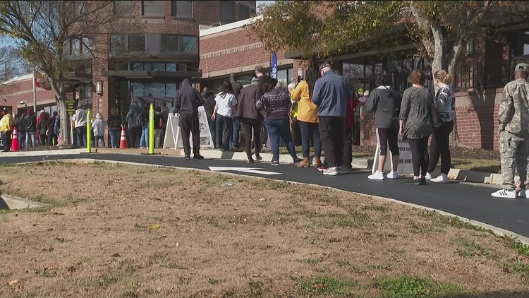 Historic early voting in runoff can take toll on poll workers