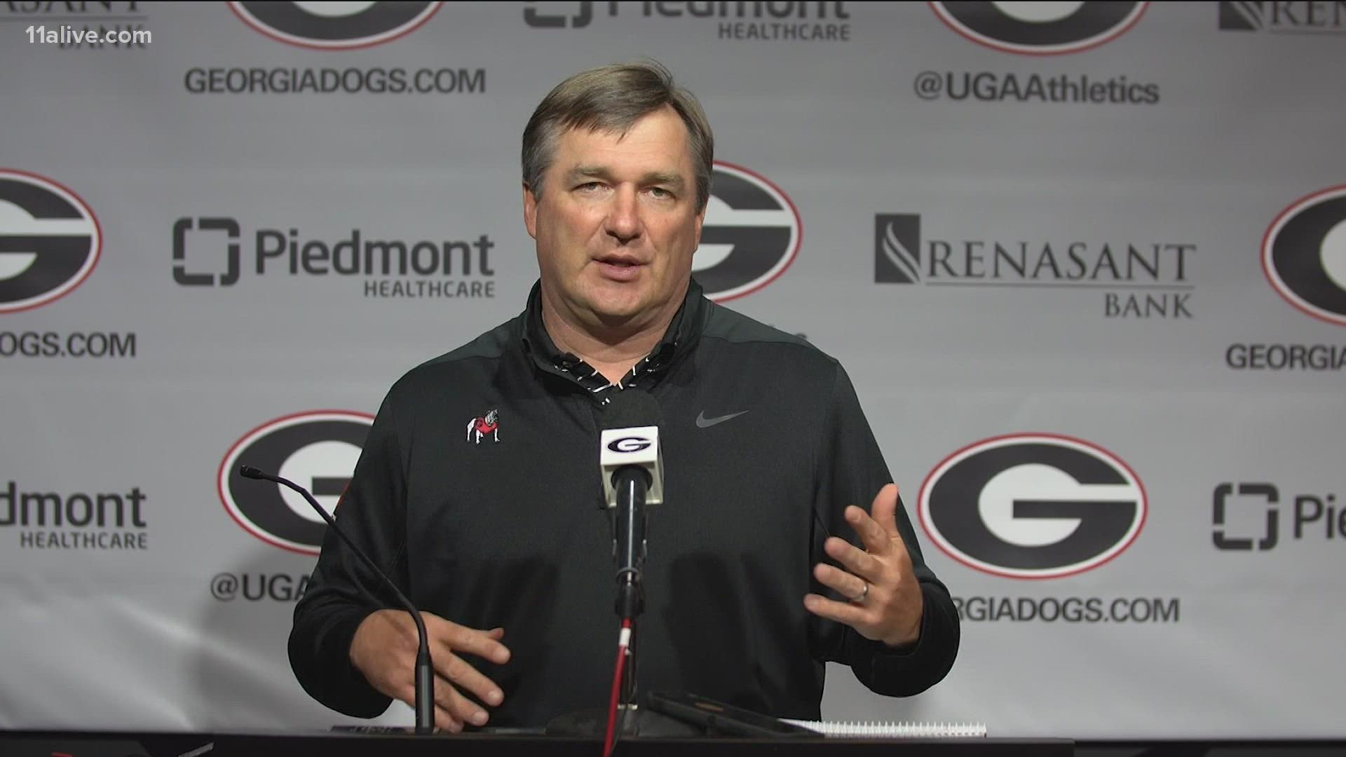 UGA Head Football Coach Kirby Smart says he is concerned and not only about the team's next opponent.