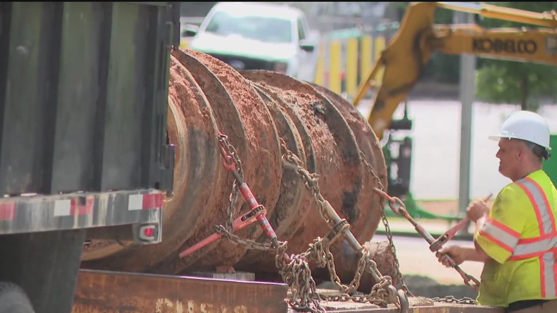 The pipes of one major water main break were close to a century old, while they were still over 80 years old in another part of Atlanta.