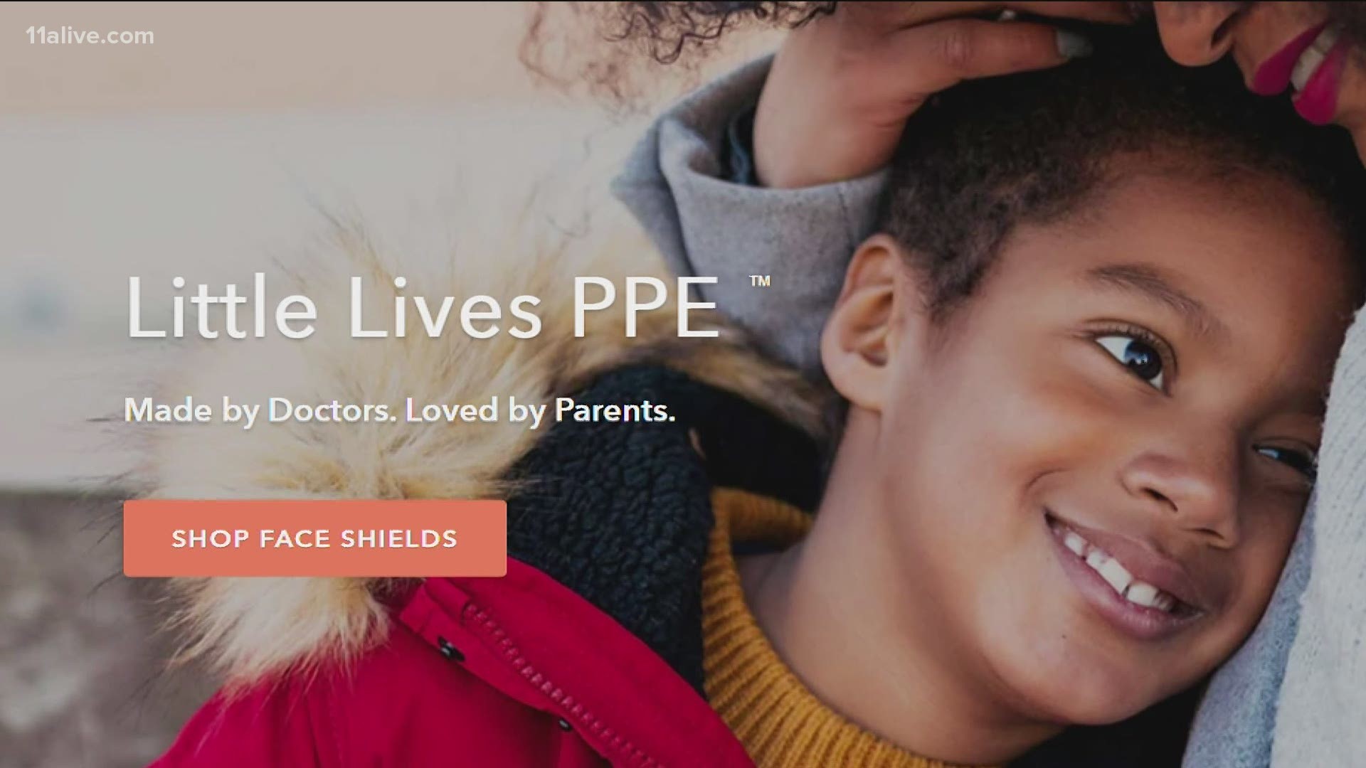 Little Lives PPE partners with Atlanta Children's Shelter to help all children get PPE.