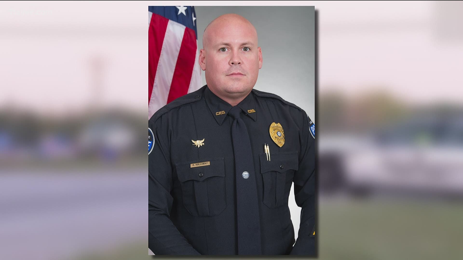 Sgt. Rob Holloway remains in critical condition, the Carrollton Police Department said. Two other law enforcement officers were released.