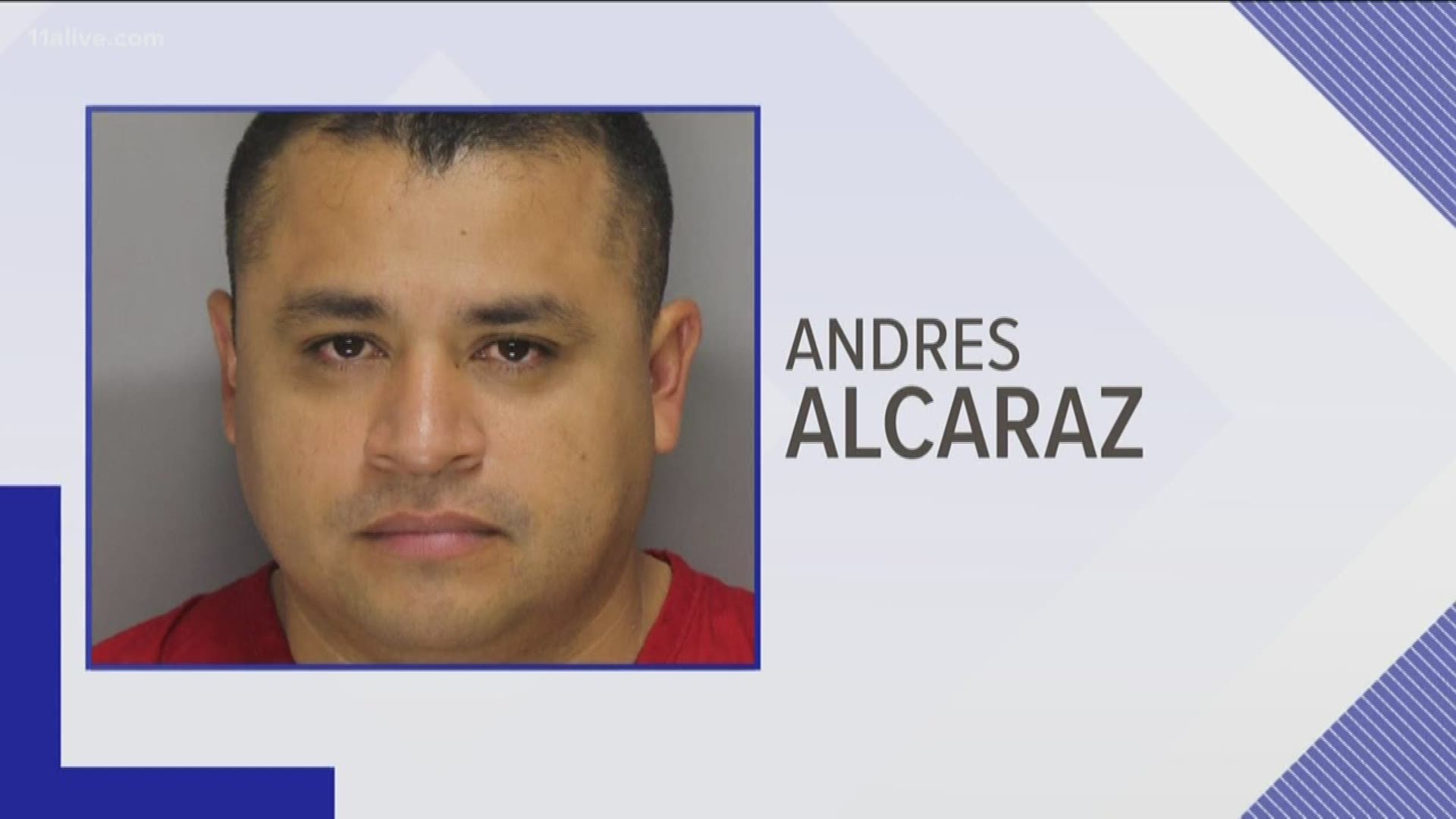 Authorities secured an arrest warrant for Andres Alcaraz, Monday, for the alleged crime.