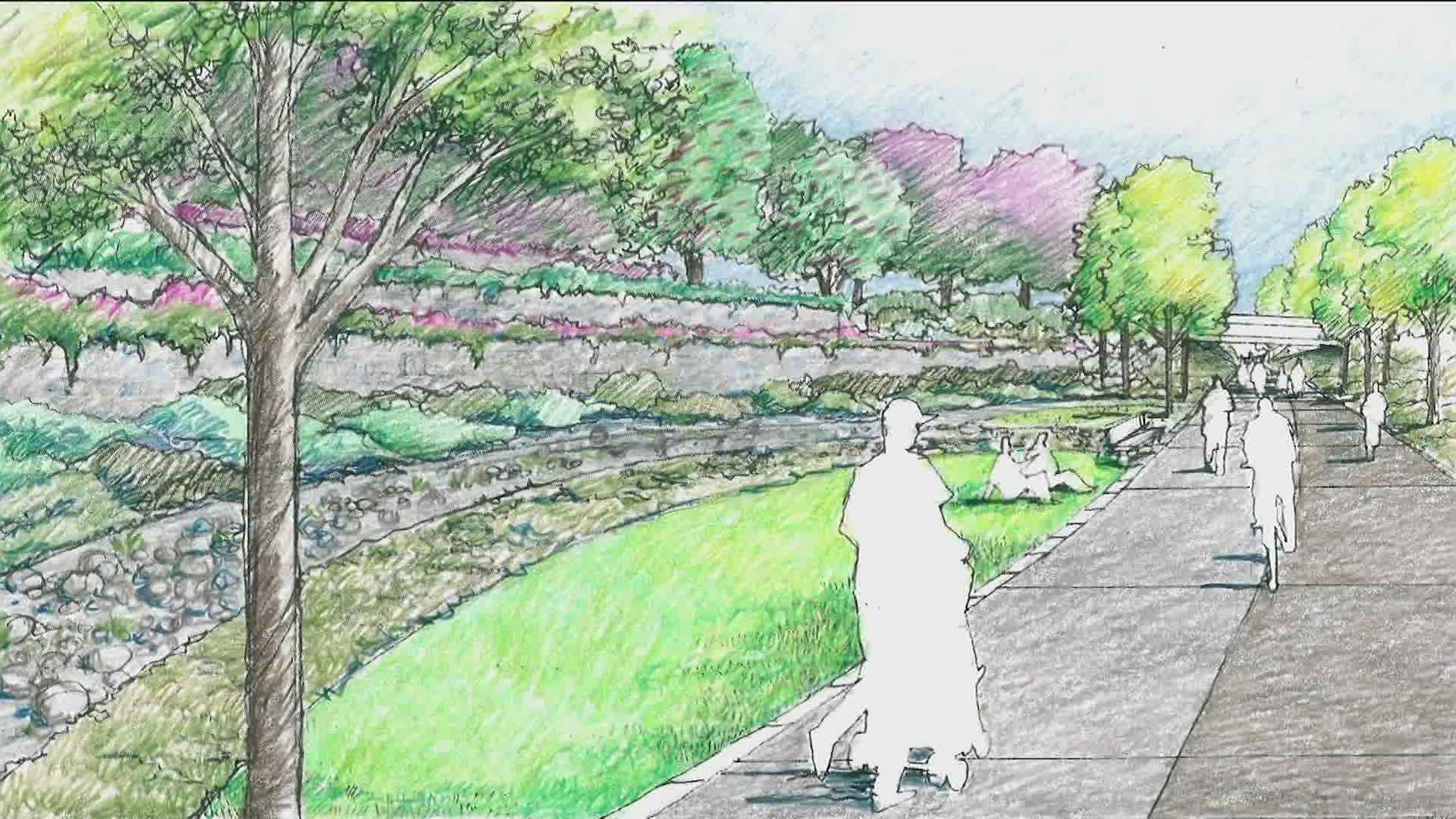 The Atlanta Beltline will connect to the gardens with the expansion slated to be done by 2026.