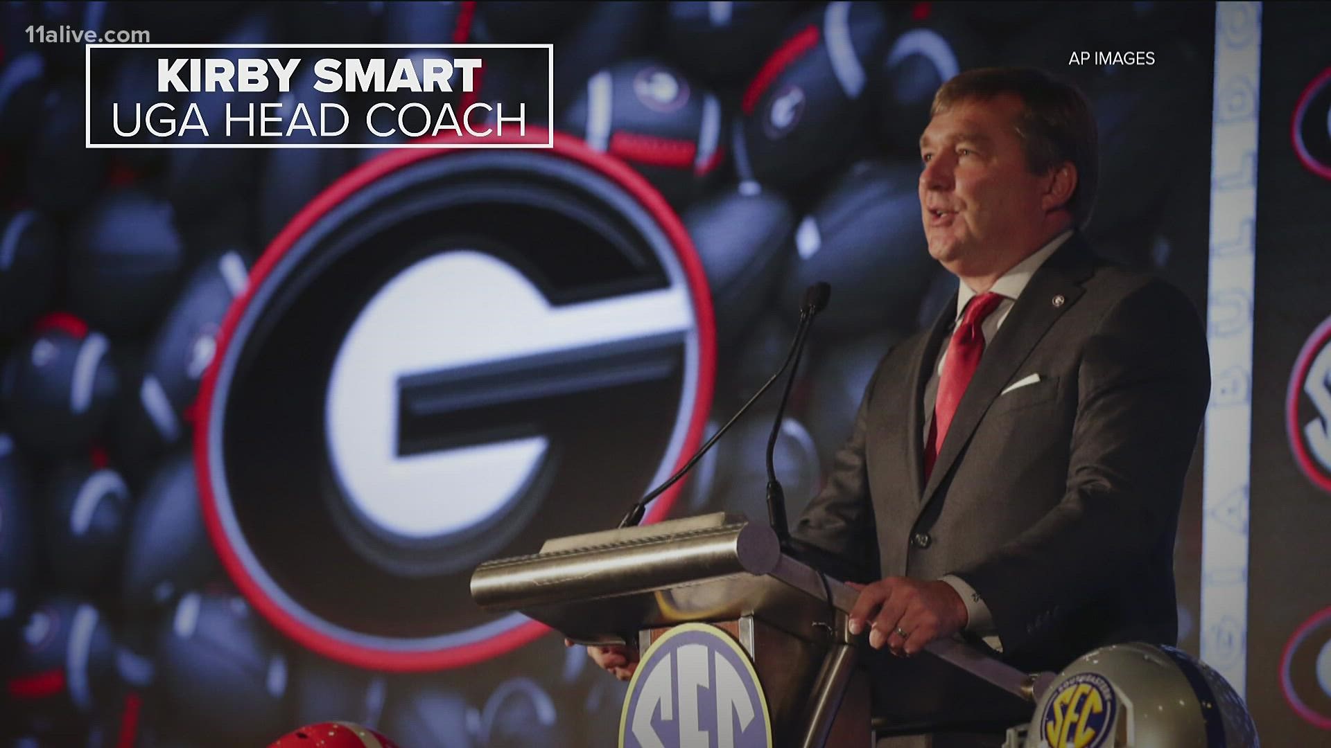 Kirby Smart stressed that the number of COVID-19 cases is less than five.