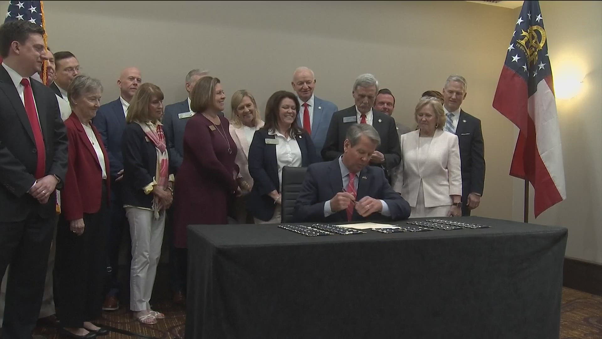The Georgia governor signed the bills on Thursday. According to his office, the bills would further strengthen schools all around the Peach State.