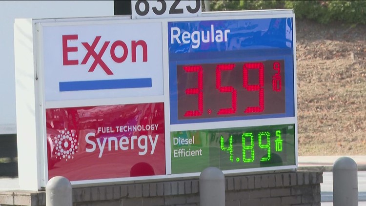 Drivers frustrated over soaring gas prices in Georgia