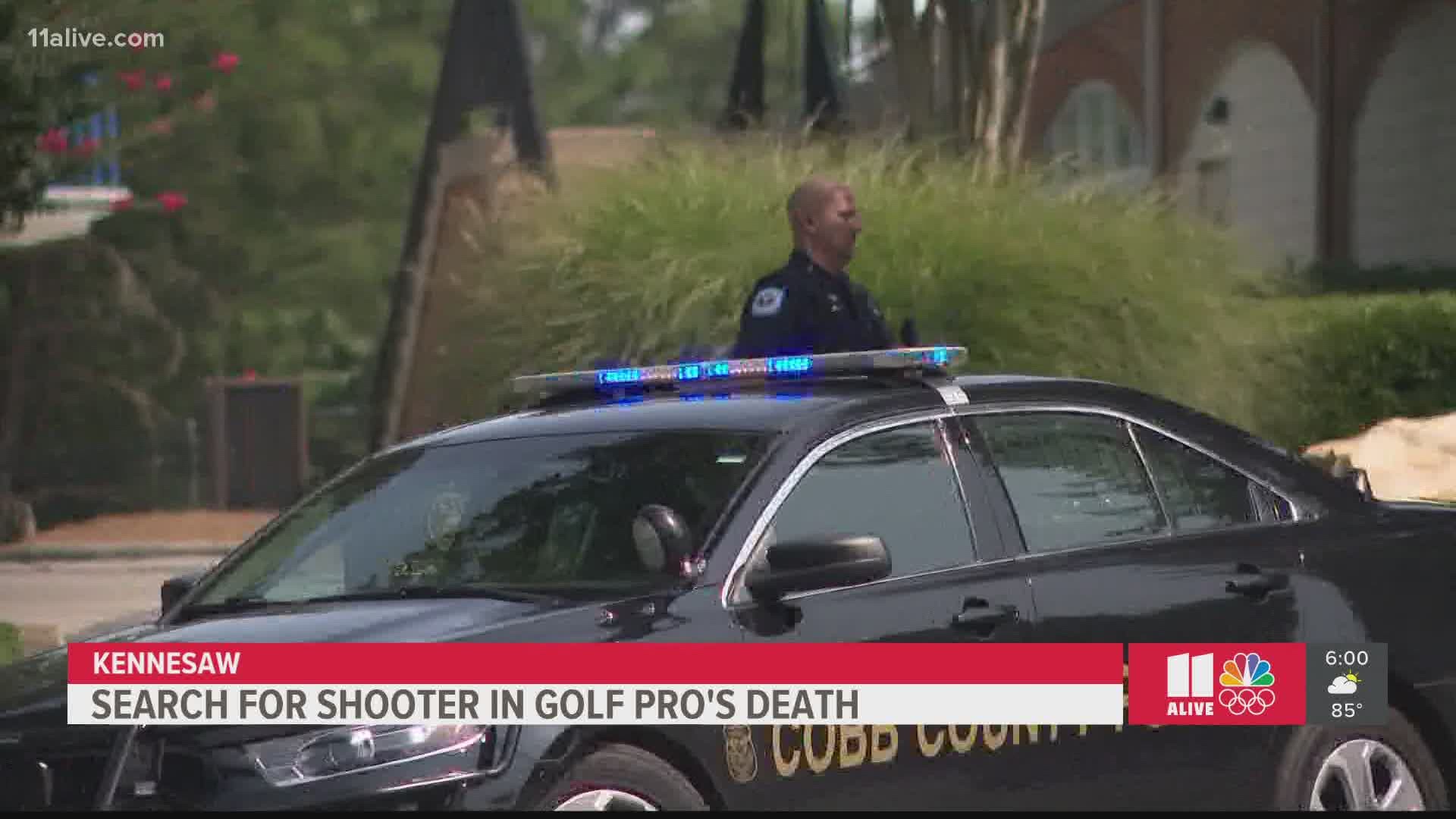 Cobb Police say they found two other people dead in the bed of a pickup truck parked on the Pinetree Country Club Golf Course.