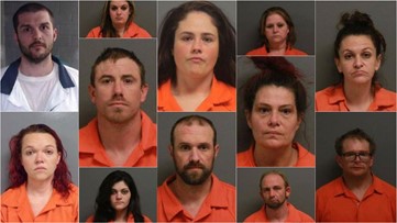 North Georgia Lumpkin County drug trafficking bust 12 arrested | 13wmaz.com