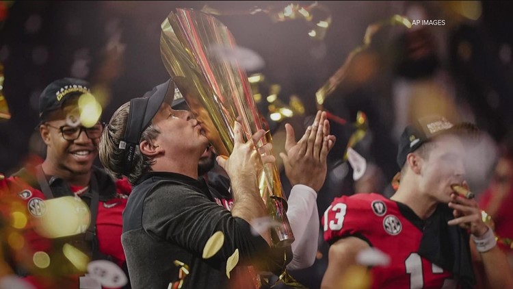 How to see the National Championship trophy in Athens