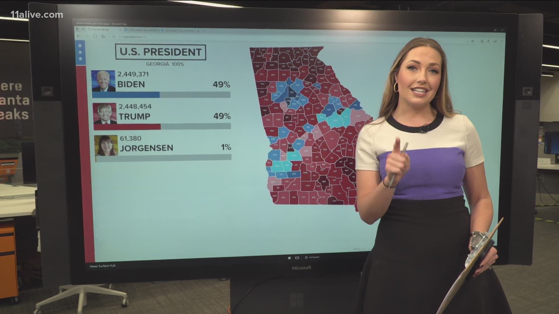 Georgia results election latest 2020 blog on Nov. 5 ...