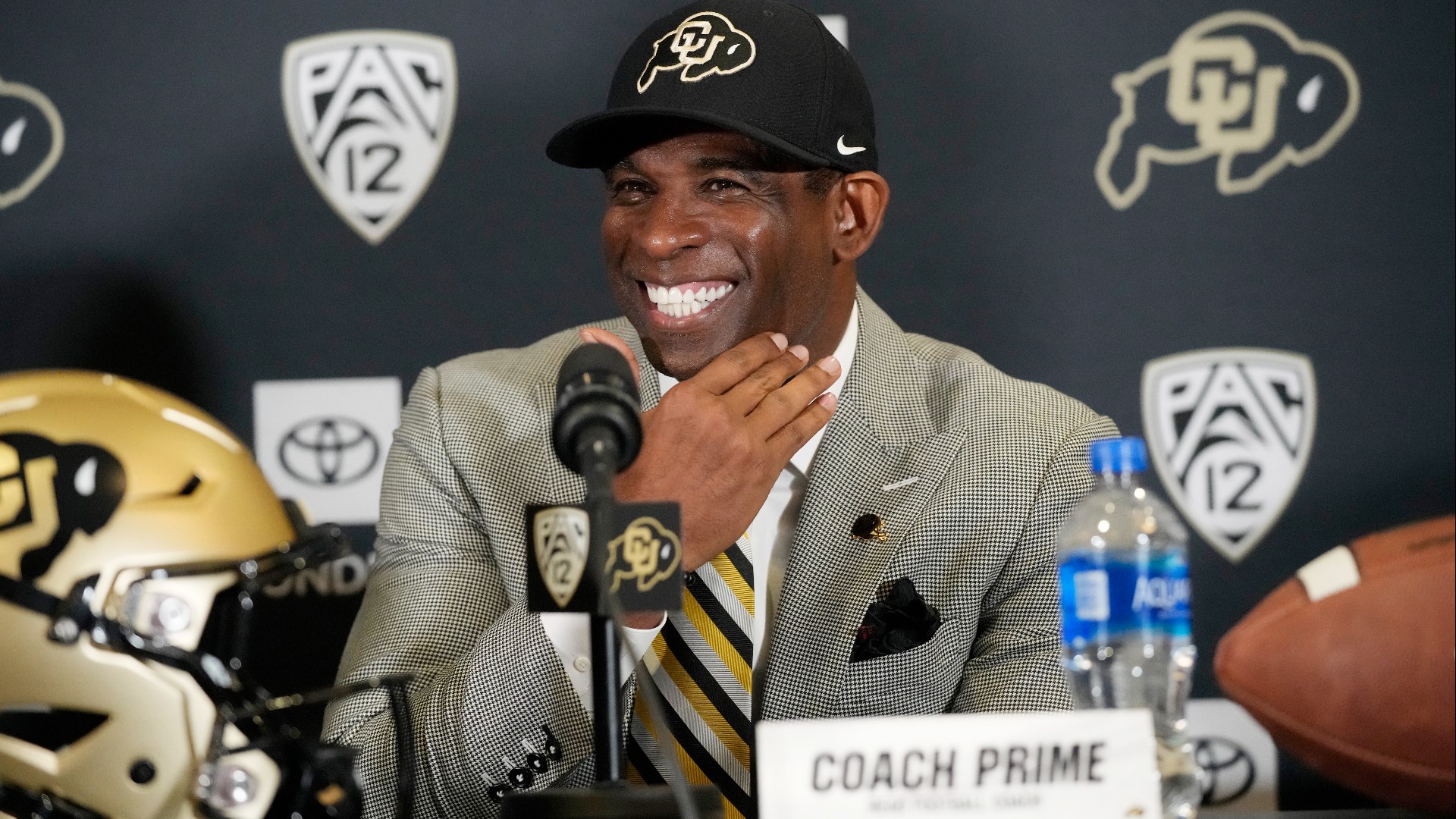The Atlanta sports icon is currently the head football coach at the University of Colorado.