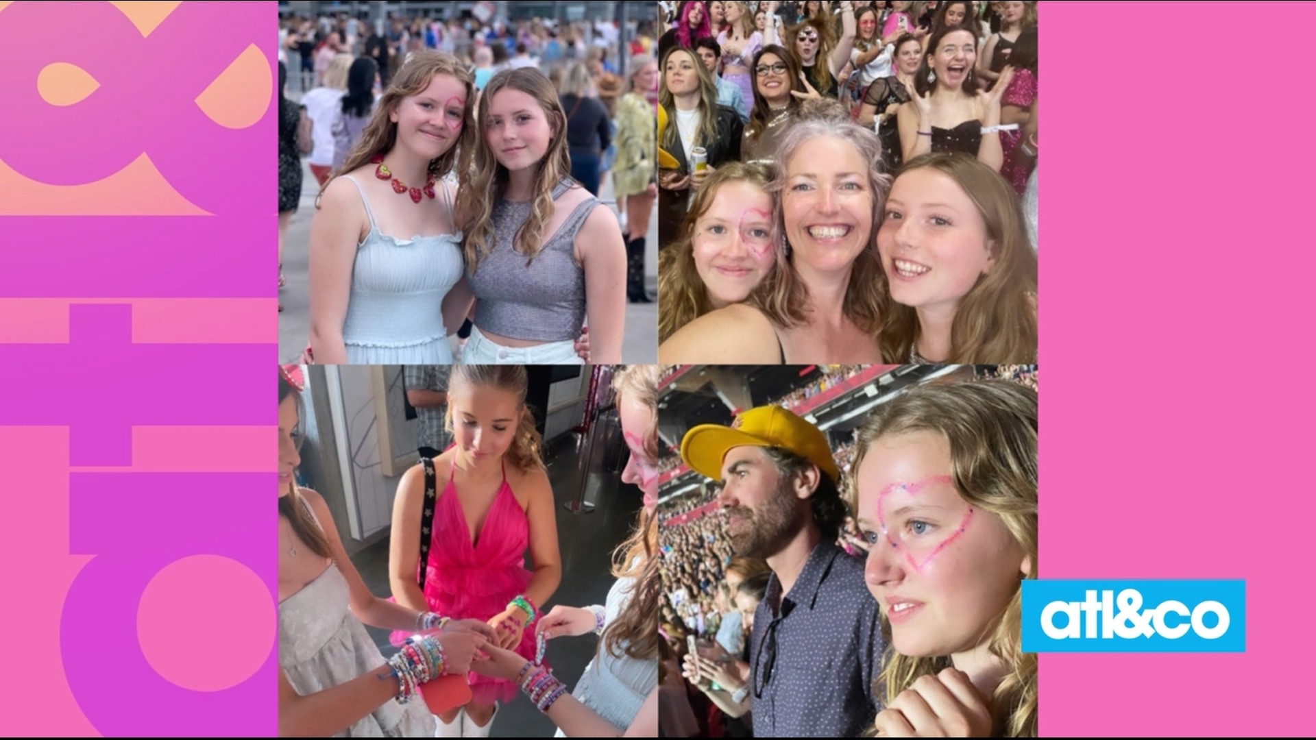 It was a Swiftie-filled weekend in downtown Atlanta with fans of all ages from near and far.