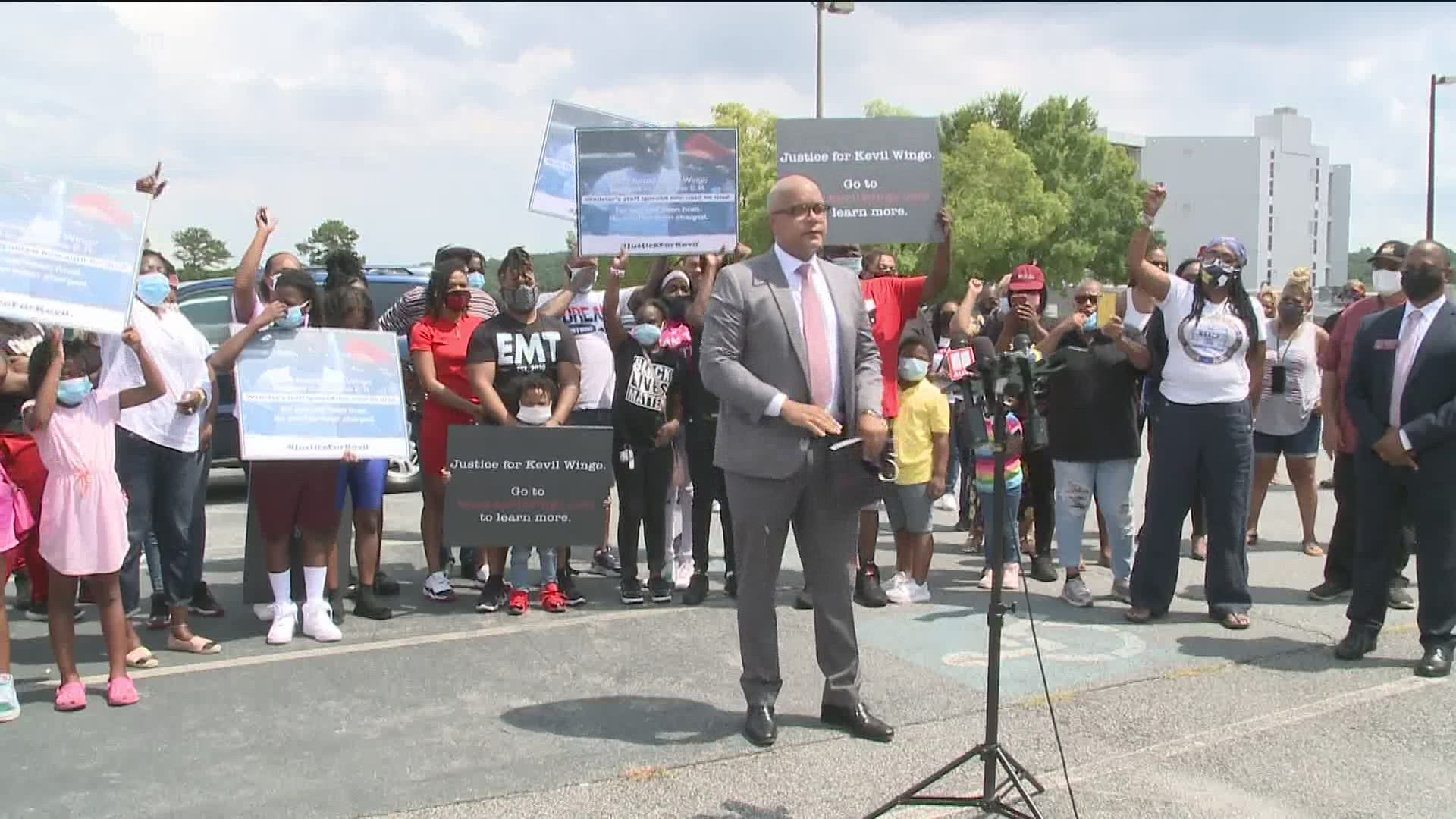 A press conference was held Thursday afternoon at the jail, officially called the Cobb County Adult Detention Center.