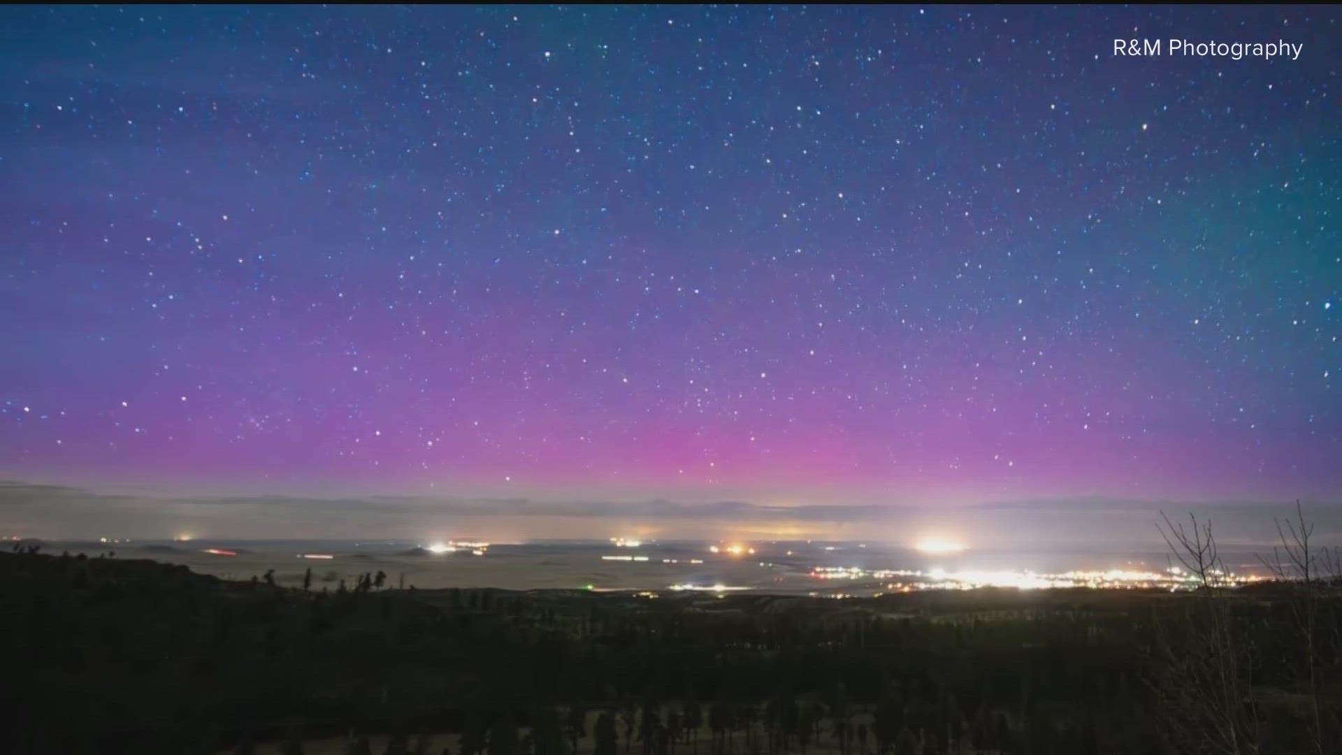 This is what we see when atoms are energized as they collide with the atmosphere and are affected by lines of magnetic force.