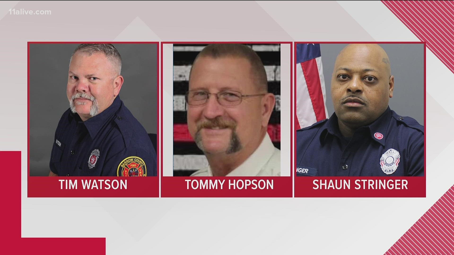 As we hear of more Georgians losing their lives to this virus, we're counting three more metro Atlanta first responders among them.