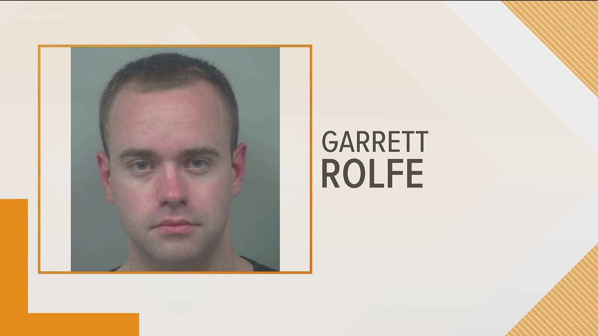 Garrett Rolfe turned himself in to authorities on Thursday and will face a first court appearance at noon on Friday.