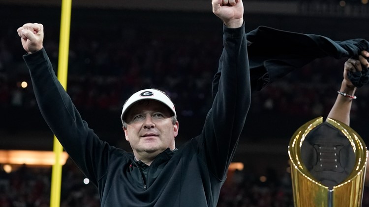 Former Georgia players share thoughts on Kirby Smart's future at Bulldogs championship parade