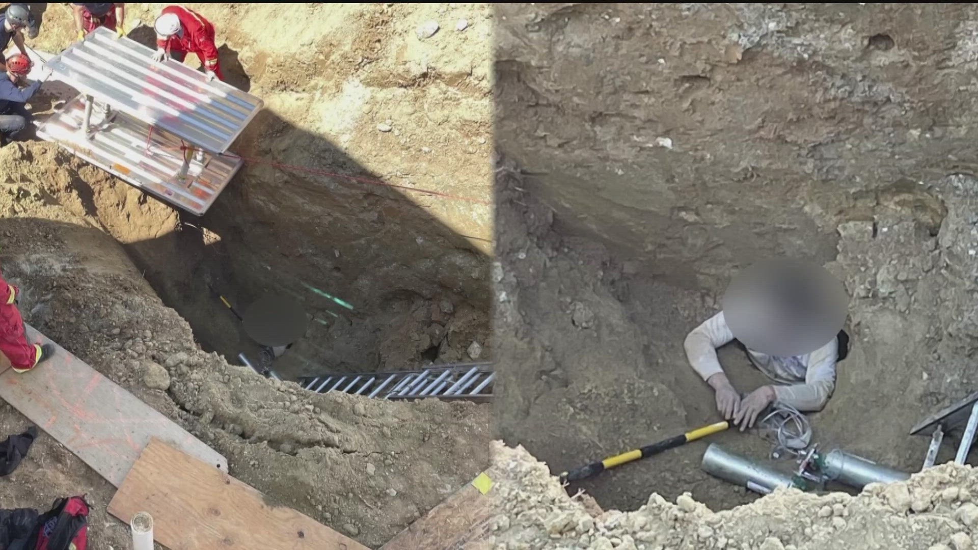 Construction Worker Trench Collapse Rescue In Paulding County 3882