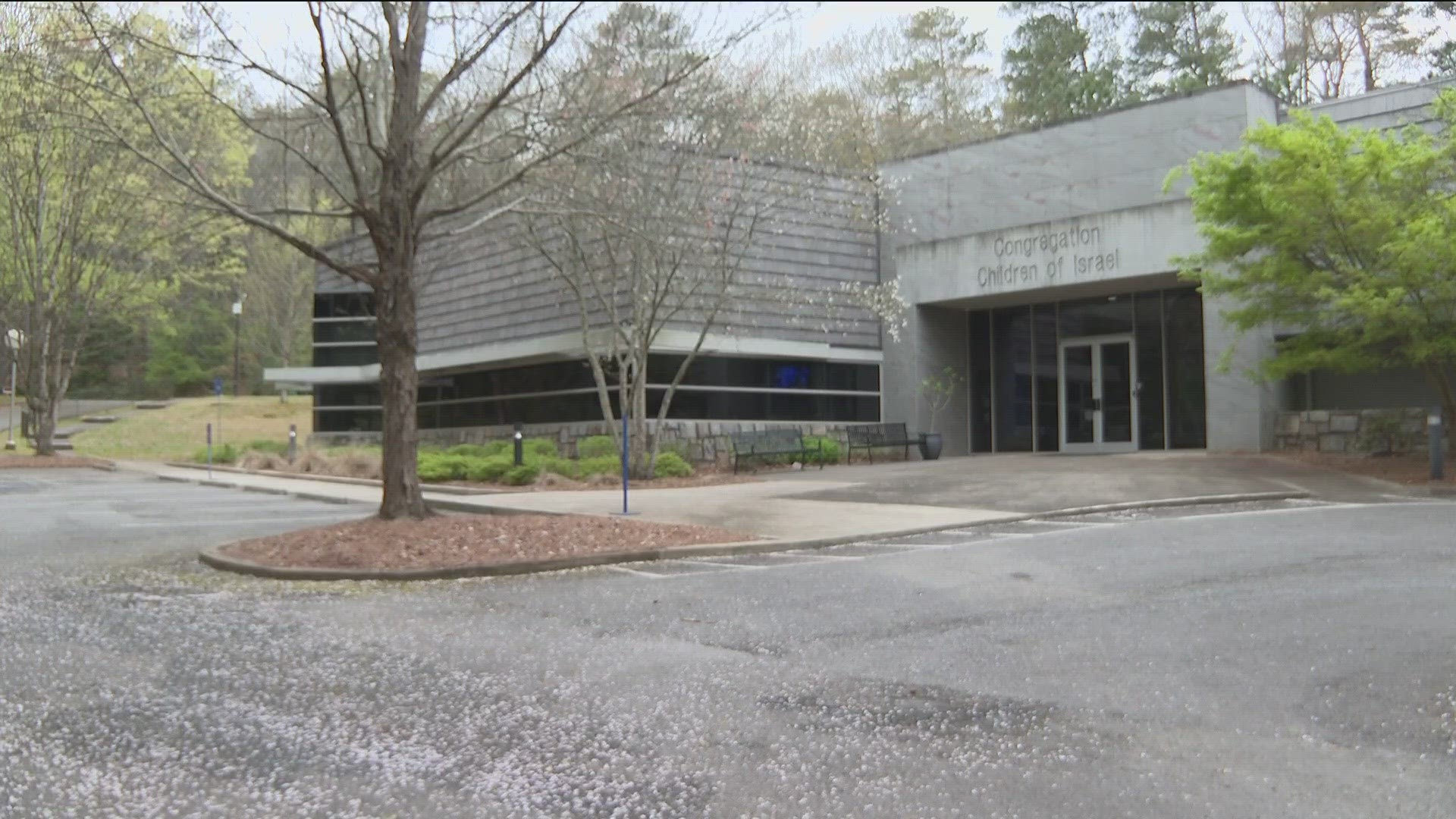 Hateful messages were tossed onto driveways.