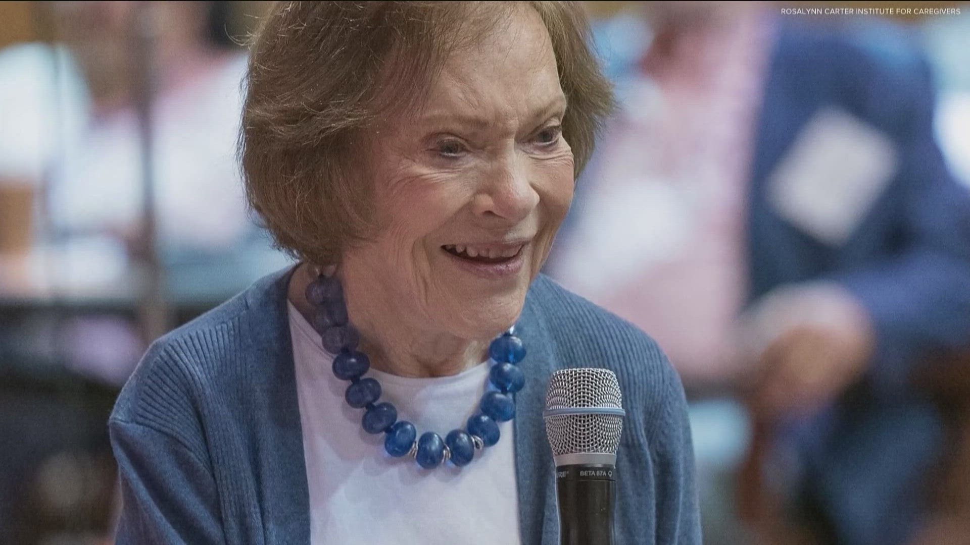 Those who care for people with dementia credit Rosalynn Carter, now in home hospice, with helping remove the “stigma” from hospice care.